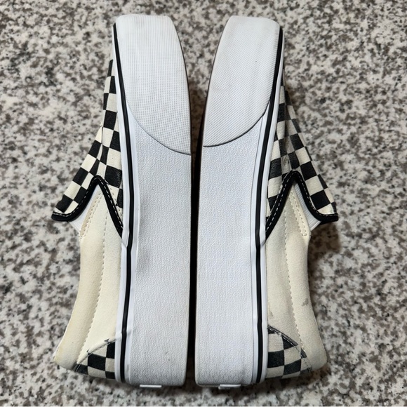 Vans Stackform Checkerboard Slip-On Shoes - W 8.5  M 7 - Picture 5 of 9
